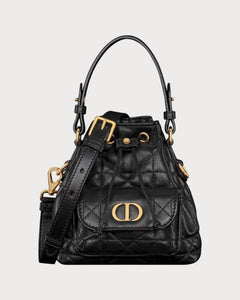 CHRISTIAN DIOR Dior Caro Bucket Bag Lambskin(Nano/3 Colors) - LONDONKELLY 英國名牌代購