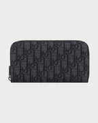 CHRISTIAN DIOR Men's Long Zipped Wallet Black Dior | 迪奧 男仕長銀包 (多色) - LONDONKELLY 英國名牌代購