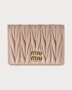 MIU MIU Nappa Leather Card Holder(Many)