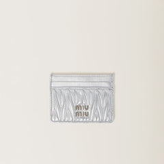 MIU MIU Matelasse Nappa Leather Card Holder | 缪缪卡套(多色)