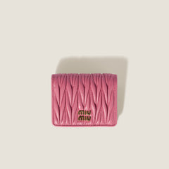 MIU MIU Matelasse Nappa Leather Wallet | 繆繆 銀包 (多色)