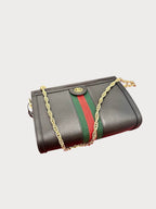 GUCCI Ophidia Pouch with Chain | 古馳 手袋 (黑色)