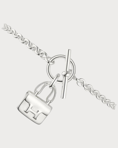 HERMES Amulettes Constance Bracelet | 愛馬仕 手鏈 (銀色) - LONDONKELLY 英國名牌代購