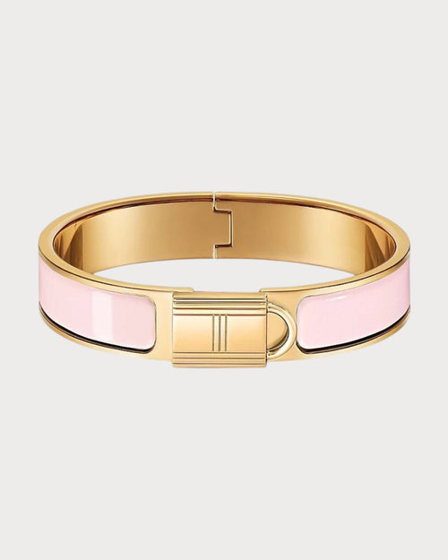 HERMES Clic Cadenas Bracelet | 愛馬仕 手鑄 (Pink)