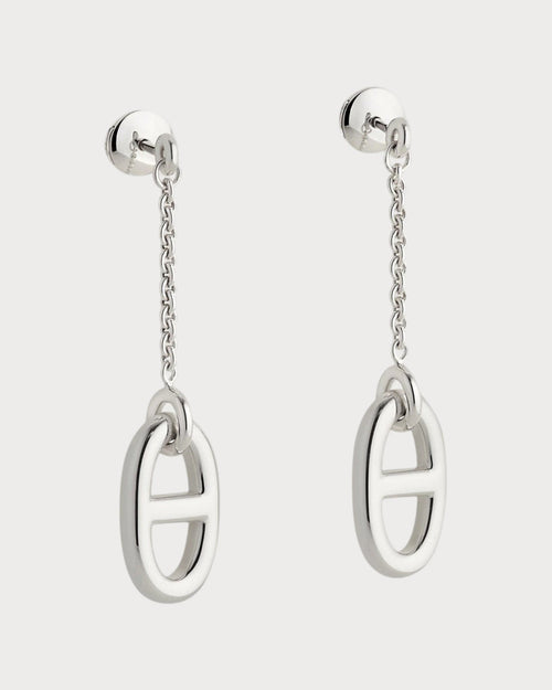 HERMES Medium Farandole Rarrings | 愛馬仕 耳環 (銀色) - LONDONKELLY 英國名牌代購