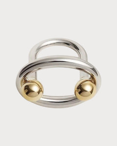 HERMES Satellite Scarf 90 Ring | 愛馬仕 絲巾扣 (Gold/ Silver)