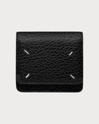 MAISON MARGIELA MM Black Leather Buttoned Chain Wallet | 銀包連鏈帶 (黑色) - LONDONKELLY 英國名牌代購