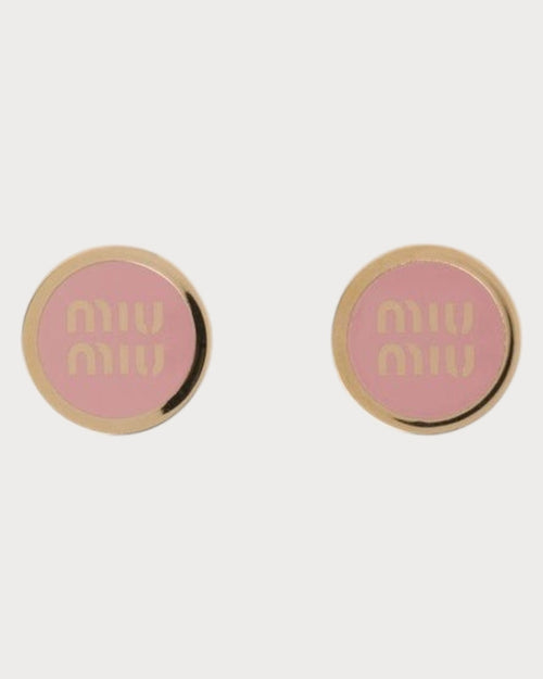 MIU MIU Enameled Metal Earrings | 繆繆 耳環 (多色) - LONDONKELLY 英國名牌代購