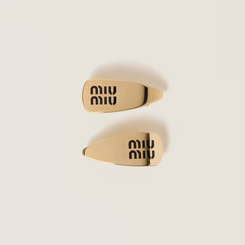 MIU MIU Enameled Metal Hair Clips | 繆繆 髮夾 (多色) - LondonKelly 英國名牌代購