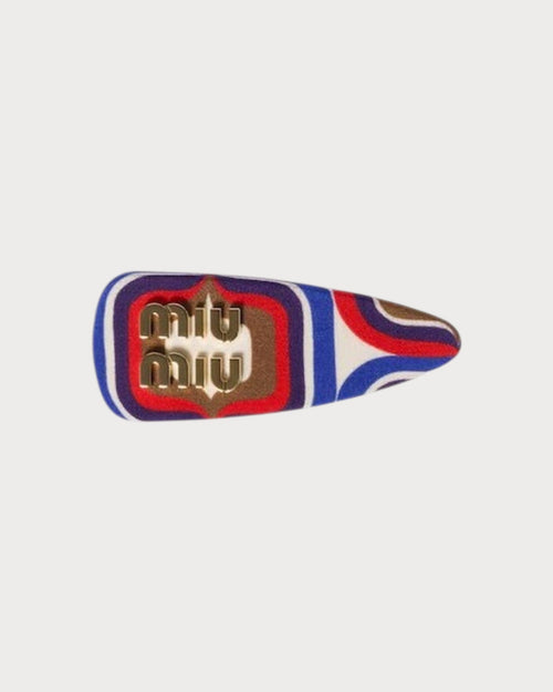 MIU MIU Fabric Hair Clip | 繆繆 髮夾 (彩色) - LONDONKELLY 英國名牌代購