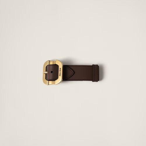 MIU MIU Leather Bracelet with Buckle | 繆繆 手帶 (多色) - LondonKelly 英國名牌代購