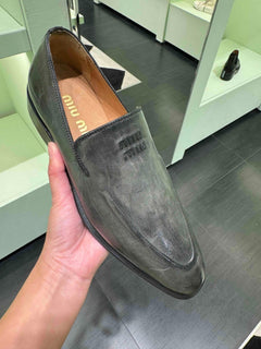MIU MIU Leather Loafers(2 Colors) - LONDONKELLY 英國名牌代購
