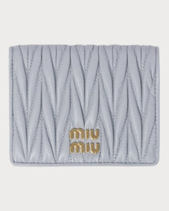 MIU MIU Matelasse Nappa Leather Wallet | 繆繆 銀包 (多色) - LONDONKELLY 英國名牌代購