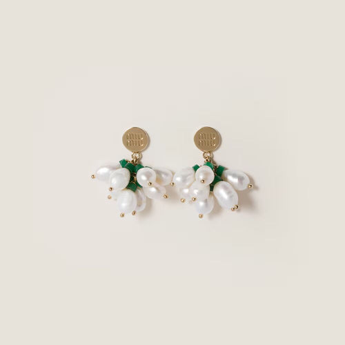 MIU MIU Metal Earrings | 繆繆 耳環 (金色) - LondonKelly 英國名牌代購