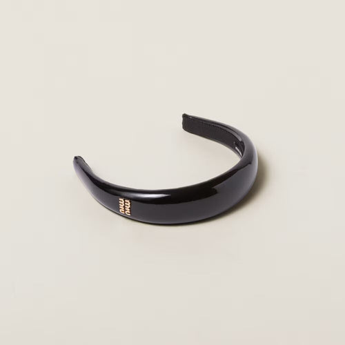 MIU MIU Patent Leather Headband | 繆繆 皮革頭帶 (多色) - LondonKelly 英國名牌代購