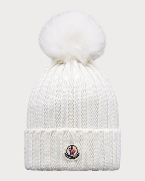 MONCLER Beanie with Pom Pom Wool(4 Colors) - LONDONKELLY 英國名牌代購