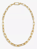 MONICA VINADER Alta Capture Charm 18ct Gold - Vermeil Link Necklace | 頸鏈 (金色) - LondonKelly 英國名牌代購