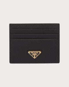 PRADA 1MC025 Saffiano Leather Triangle Logo Card Holder | 普拉達 卡套 (多色) - LONDONKELLY 英國名牌代購