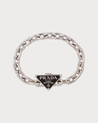 PRADA 2JB303 Men's Symbole Bracelet | 普拉達 男仕手鏈 (銀色) - LONDONKELLY 英國名牌代購