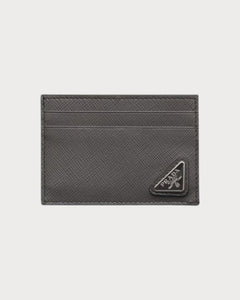 PRADA 2MC047 Men's Saffiano Leather Money Clip Card Holder | 普拉達 男仕卡套 (多色) - LONDONKELLY 英國名牌代購