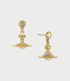 VIVIENNE WESTWOOD New Petite Orb Gold Earrings | 西太后 耳環 (金色) - LONDONKELLY 英國名牌代購