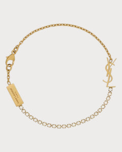 YSL SAINT LAURENT Cassandre Charm Bracelet | 聖羅蘭 手鏈 (多色) - LONDONKELLY 英國名牌代購