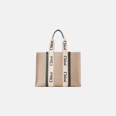 CHLOE Large Woody Tote Bag | 蔻依 手提袋 (大碼/Blue)