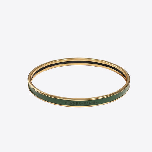 HERMES Uni Bangle | 愛馬仕 手鐲 (Dark Green)